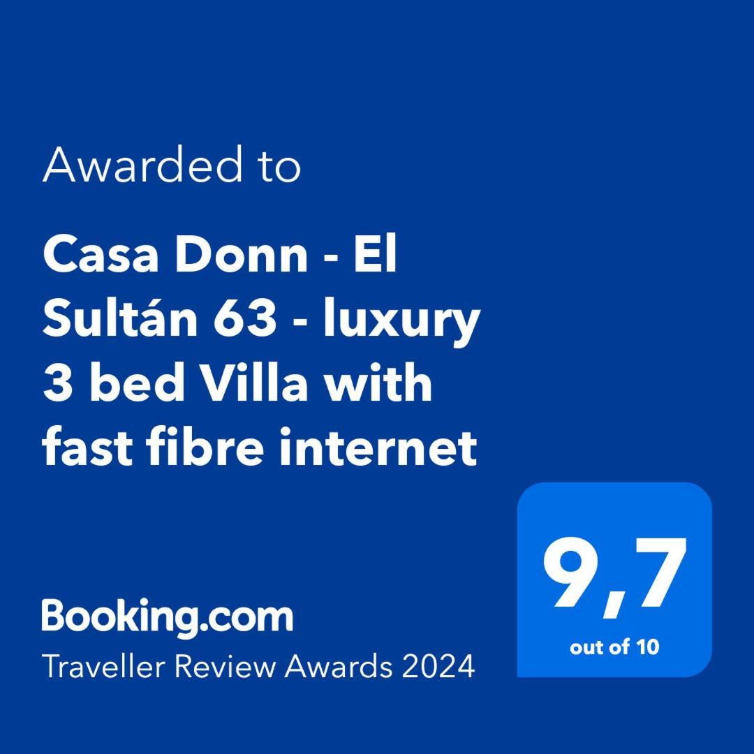 Casa Donn - El Sultan 63 - Luxury 3 Bed Villa With Fast Fibre Internet Коралео Екстериор снимка